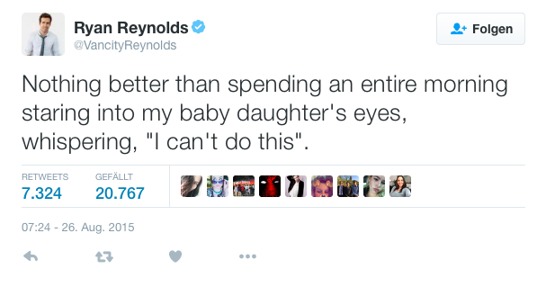 Ryan Reynolds Twitter